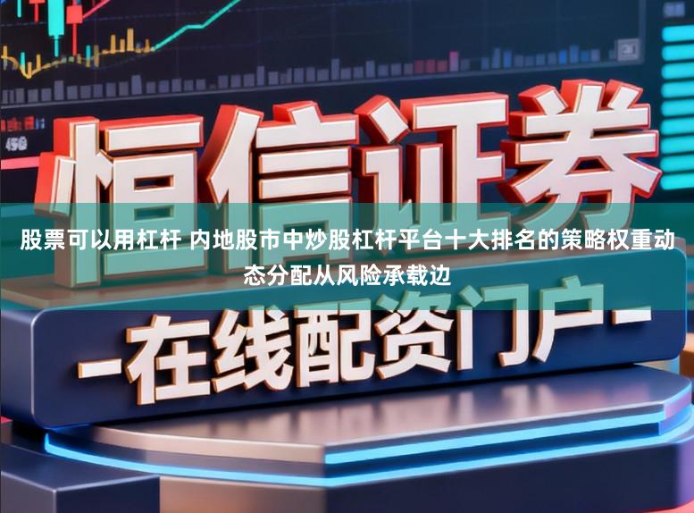 股票可以用杠杆 内地股市中炒股杠杆平台十大排名的策略权重动态分配从风险承载边