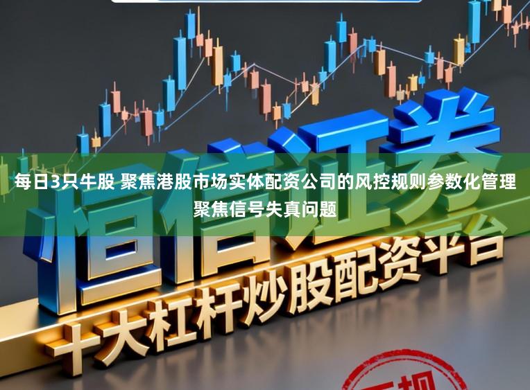 每日3只牛股 聚焦港股市场实体配资公司的风控规则参数化管理聚焦信号失真问题