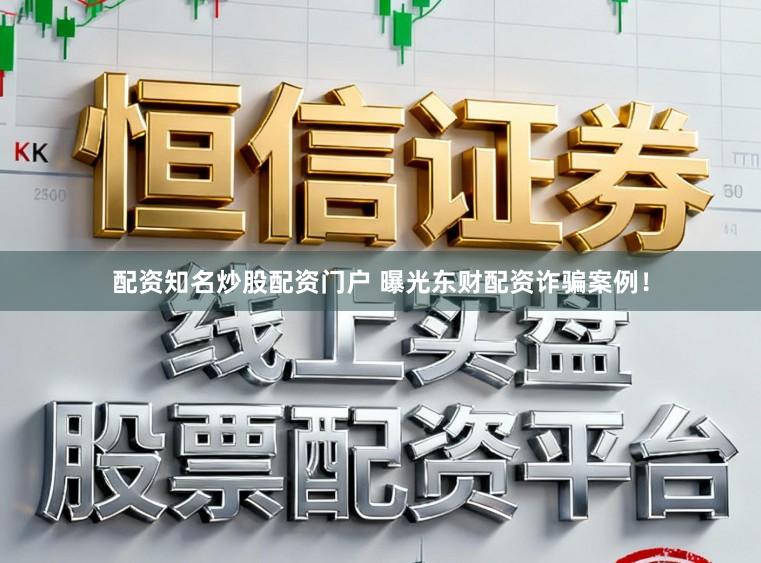 配资知名炒股配资门户 曝光东财配资诈骗案例！