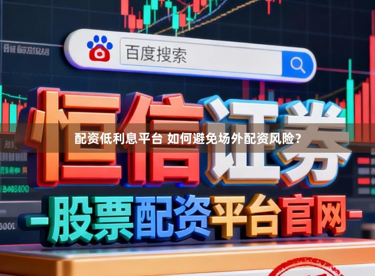 配资低利息平台 如何避免场外配资风险？
